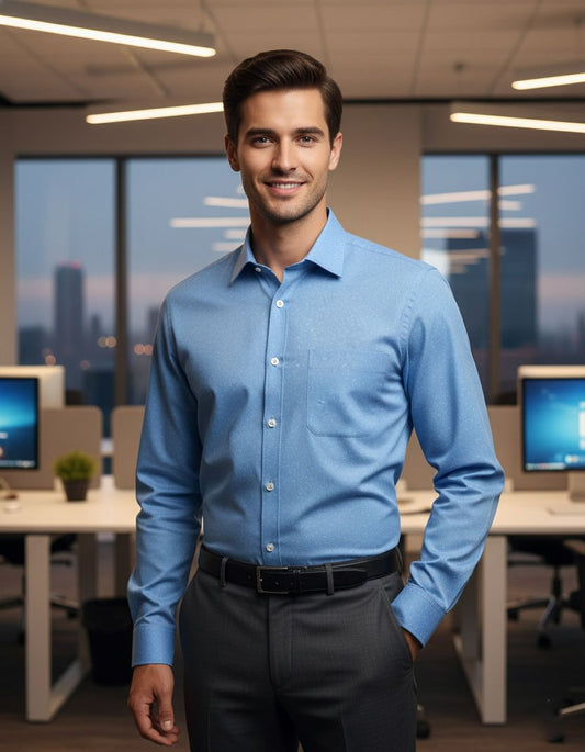 Jobbs mens long sleeve formal shirt