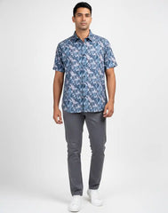 MEN'S SHORT SLEEVE PRINTED SHIRT