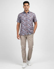 MEN'S SHORT SLEEVE PRINTED SHIRT