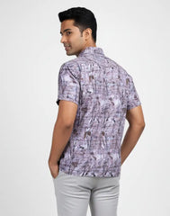 JOBBS SHORT SLEEVE PRINTED SHIRT