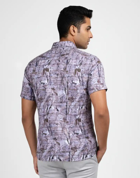 JOBBS SHORT SLEEVE PRINTED SHIRT