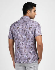JOBBS SHORT SLEEVE PRINTED SHIRT