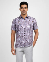 JOBBS SHORT SLEEVE PRINTED SHIRT