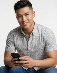 JOBBS SHORT SLEEVE PRINTED SHIRT