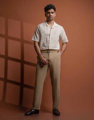 JOBBS SHORT SLEEVE EMBROIDERED SHIRT