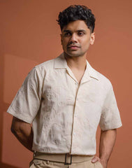 JOBBS SHORT SLEEVE EMBROIDERED SHIRT