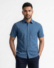 JOBBS SHORT SLEEVE LINEN SHIRT