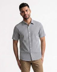 JOBBS SHORT SLEEVE LINEN SHIRT