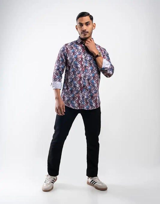 JOBBS  PRINTED SHIRT