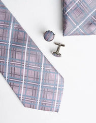 JOBBS Mens Tie & Cufflink Set