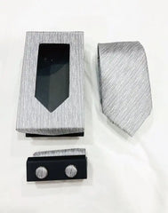 JOBBS Mens Tie & Cufflink Set