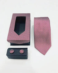 JOBBS Mens Tie & Cufflink Set