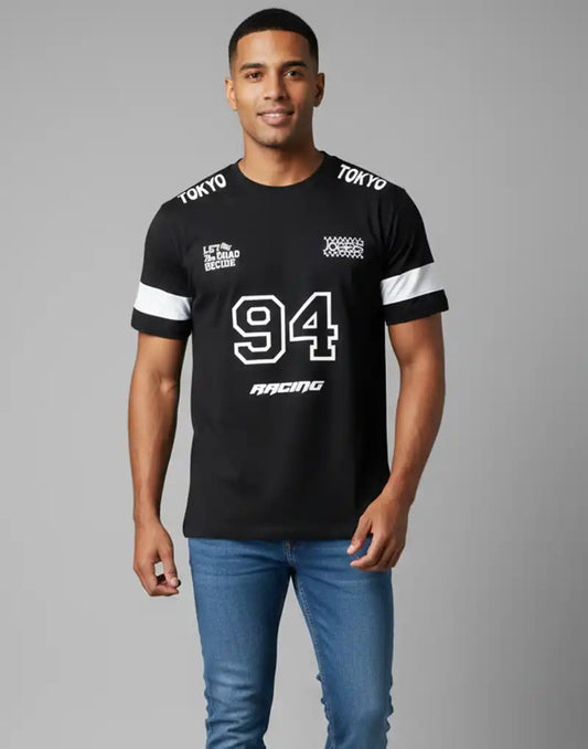 JOBBS PRINTED T - SHIRT