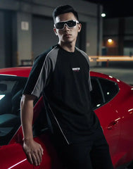 JOBBS GRAPHIC PRINTED OVERSIZED T - SHIRT