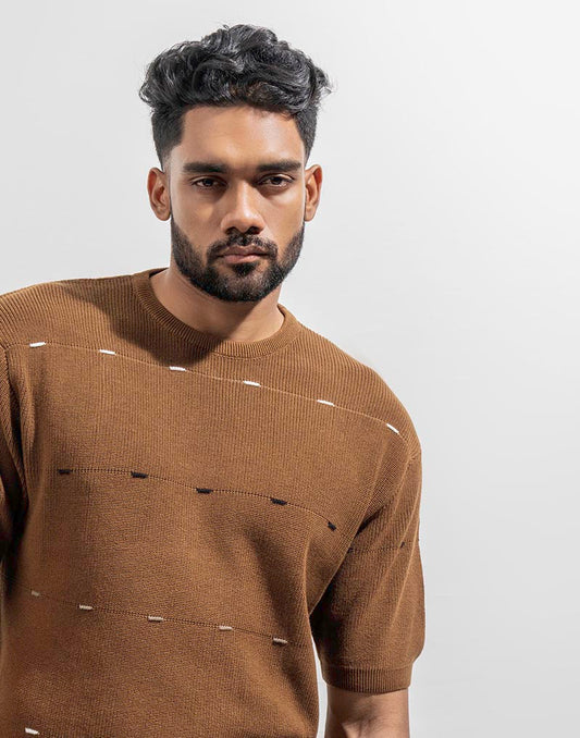 JOBBS FLAT- KNIT T - SHIRT