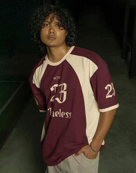 JOBBS GRAPHIC PRINTED OVERSIZED T - SHIRT