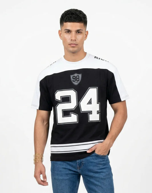 JOBBS GRAPHIC PRINTED OVERSIZED T - SHIRT