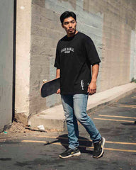 SAVAGE OVERSIZED GRAPHIC T - SHIRT