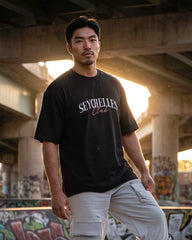 SAVAGE OVERSIZED GRAPHIC T-SHIRT