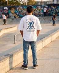SAVAGE OVERSIZED GRAPHIC T-SHIRT