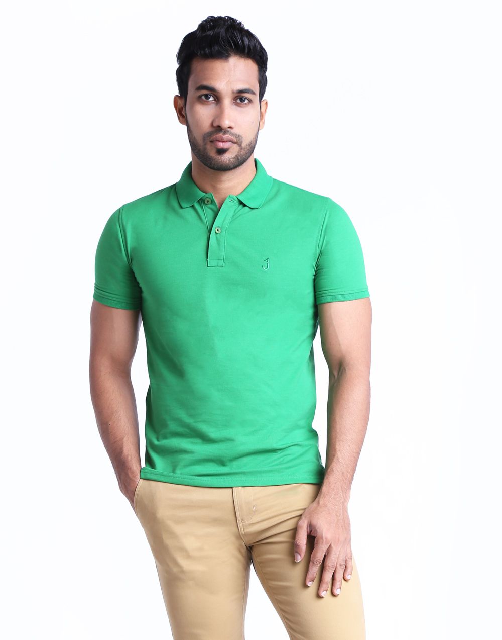 0203209940GRN (1)_Mens_Plain_T-Shirt_Fashion Bug Sri Lanka
