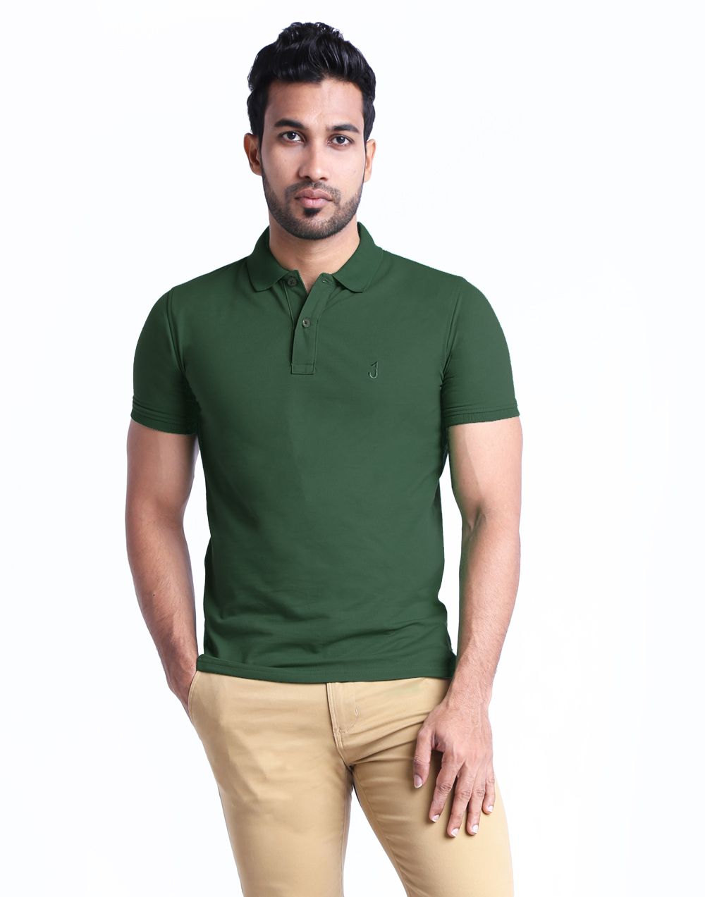 0203209940GRN (4)_Mens_Plain_T-Shirt_Fashion Bug Sri Lanka