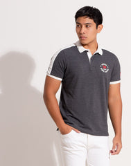 Jobbs mens graphic printed polo  shirt