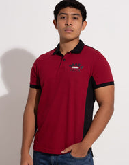 Jobbs mens graphic printed polo  shirt