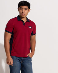 Jobbs mens graphic printed polo  shirt