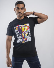 ANAZING LANKA PRINTED T - SHIRT