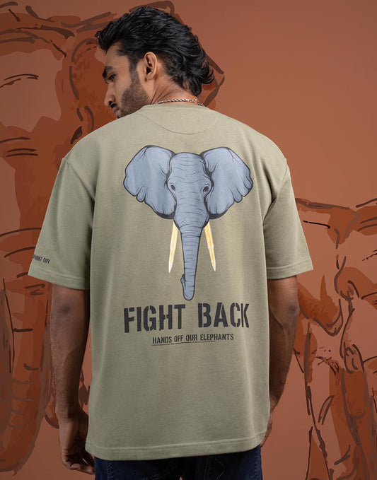 AMAZING LANKA CREW NECK TYPO GRAPHIC T - SHIRT