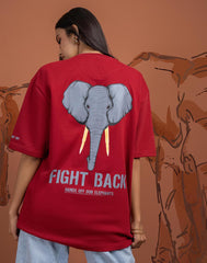 AMAZING LANKA CREW NECK TYPO GRAPHIC T - SHIRT