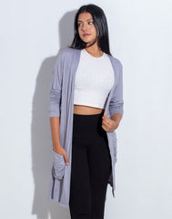 0300600063GRY-FRE 4_Ladies_Overcoats_Fashion Bug Sri Lanka