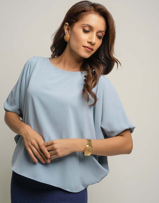 AMANI BUTTERFLY SLEEVE TOP