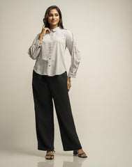 AMANI LONG SLEEVE PRINTED TOP