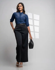 AMANI LONG SLEEVE EMBROIDERED TOP