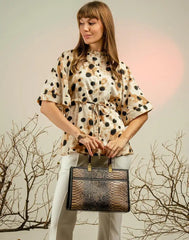 AMANI RELAXED FIT PRINTED TOP