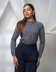 AMANI STRIPED TOP