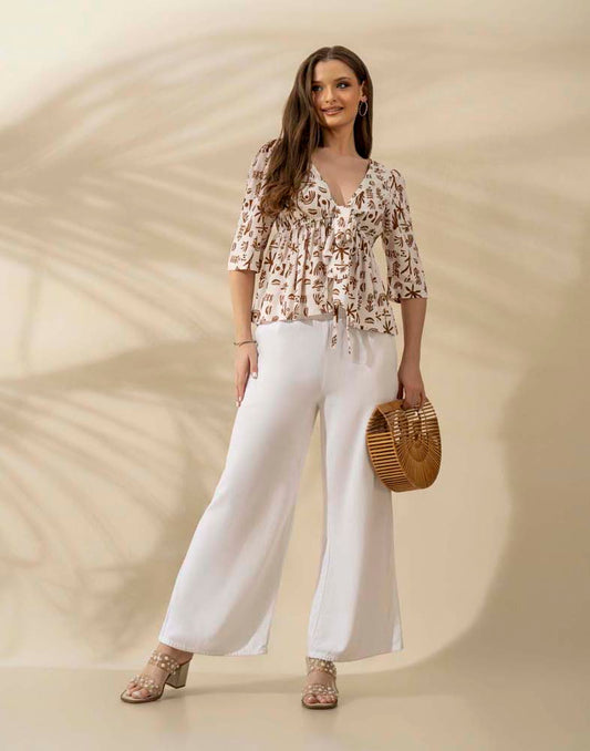GIVO PRINTED TOP