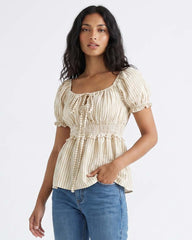 LADIES SHORT SLEEVE TOP