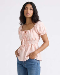 LADIES SHORT SLEEVE TOP