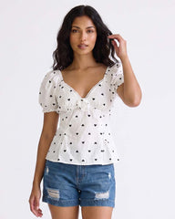 LADIES SHORT SLEEVE TOP