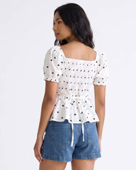 LADIES SHORT SLEEVE TOP