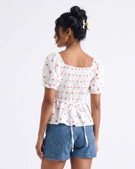 LADIES SHORT SLEEVE TOP