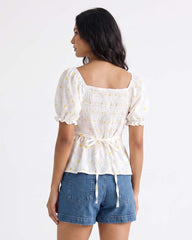 LADIES SHORT SLEEVE TOP