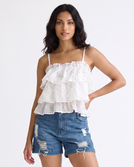 Ladies Sleeveless Blouse Top