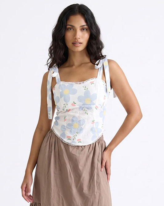 Ladies Sleeveless Blouse Top