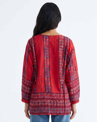 Ladies Embroidered Kaftan Blouse Top