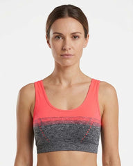 Women's padded cotton sports bra