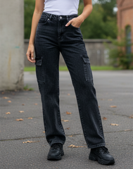 CARGO DENIM PANT